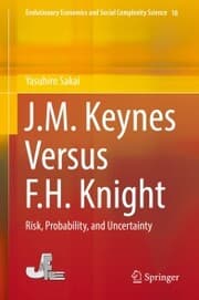 Cover von J.M. Keynes Versus F.H. Knight