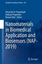 Cover von Nanomaterials in Biomedical Application and Biosensors (NAP-2019)