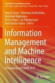 Cover von Information Management and Machine Intelligence