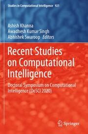 Cover von Recent Studies on Computational Intelligence