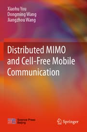 Cover von Distributed MIMO and Cell-Free Mobile Communication