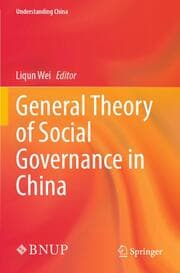 Cover von General Theory of Social Governance in China