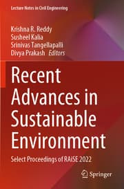 Cover von Recent Advances in Sustainable Environment