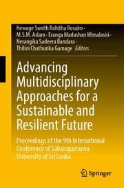 Cover von Advancing Multidisciplinary Approaches for a Sustainable and Resilient Future
