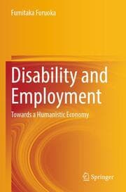 Cover von Disability and Employment