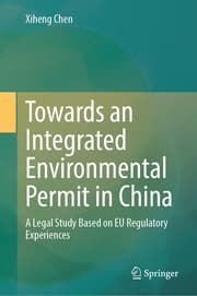 Cover von Towards an Integrated Environmental Permit in China
