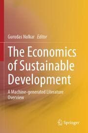 Cover von The Economics of Sustainable Development