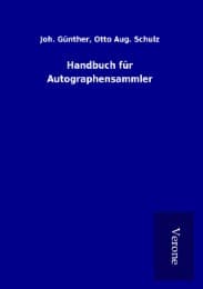 Cover von Handbuch für Autographensammler