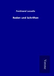 Cover von Reden und Schriften