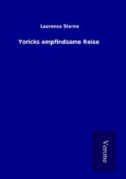 Cover von Yoricks empfindsame Reise