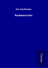 Cover von Raubmenschen