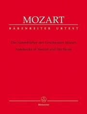 Cover von Die Notenbücher der Geschwister Mozart für Klavier