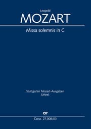 Cover von Missa solemnis in C (Klavierauszug)