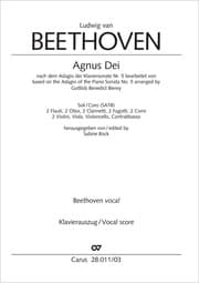 Cover von Agnus Dei (Klavierauszug)