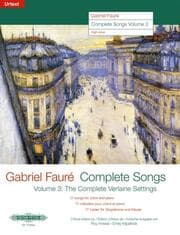 Cover von Complete Songs/Sämtliche Lieder 3: The Complete Verlaine Settings