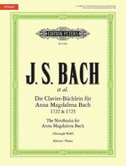 Cover von Die Clavier-Büchlein für Anna Magdalena Bach 1722 & 1725
