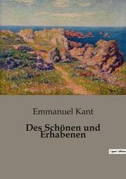 Cover von Des Schönen und Erhabenen