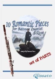 Cover von 10 Romantic Pieces - Bassoon Quartet (BN.1)
