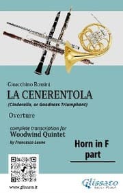 Cover von French Horn in F part of 'La Cenerentola' for Woodwind Quintet